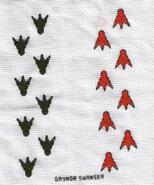 Cross stitch square for Ethan's quilt