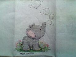 Cross stitch square for Ada S's quilt