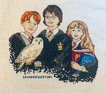 Cross stitch square for Jack A's quilt