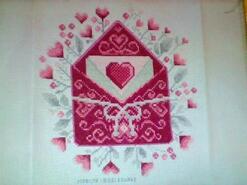 Cross stitch square for Ciara's quilt