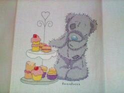 Cross stitch square for Mila-Boo's quilt