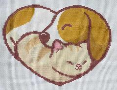 Cross stitch square for Beth M's quilt