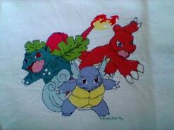 Cross stitch square for Ryley B's quilt