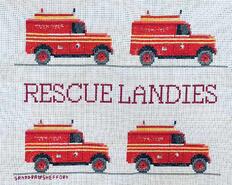 Cross stitch square for Albert R's quilt
