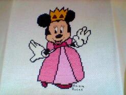 Cross stitch square for Gracie H's quilt