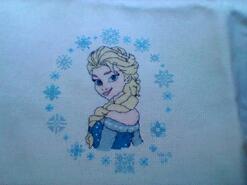 Cross stitch square for Aliza S's quilt