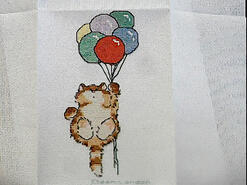 Cross stitch square for Aimee B's quilt