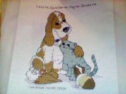 Cross stitch square for George A's quilt