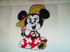 Cross stitch square for Madison's quilt