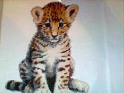 Cross stitch square for Felicity A's quilt