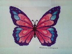 Cross stitch square for Molly M's quilt