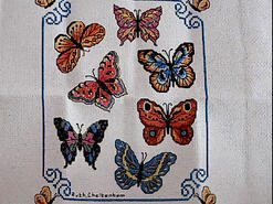 Cross stitch square for Neve D's quilt
