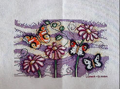 Cross stitch square for Neve D's quilt