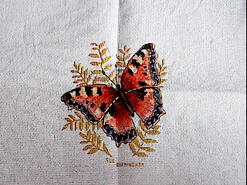 Cross stitch square for Neve D's quilt