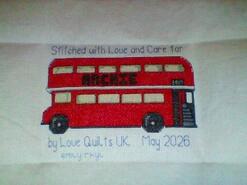 Cross stitch square for Archie N's quilt
