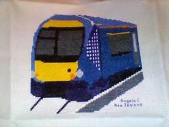 Cross stitch square for Archie N's quilt