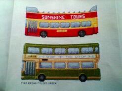 Cross stitch square for Archie N's quilt