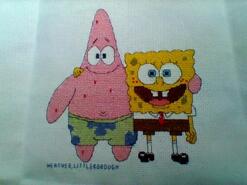 Cross stitch square for Riley S's quilt