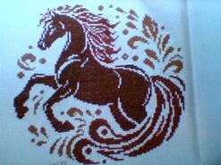 Cross stitch square for Shaylene B's quilt