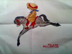 Cross stitch square for Shaylene B's quilt