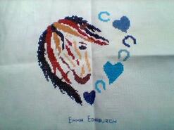 Cross stitch square for Shaylene B's quilt