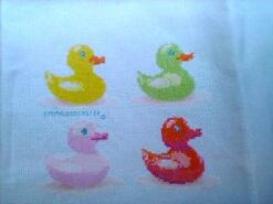 Cross stitch square for Talena C's quilt