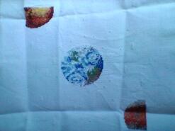 Cross stitch square for Oliver M's quilt