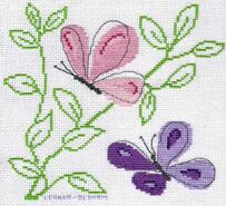 Cross stitch square for Esmay F's quilt
