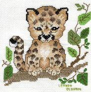 Cross stitch square for Elijah S's quilt