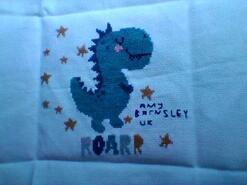 Cross stitch square for Maddison's quilt