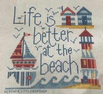 Cross stitch square for Daniel V's quilt