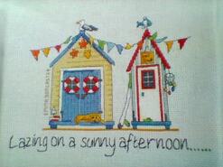 Cross stitch square for Daniel V's quilt