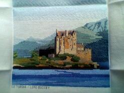 Cross stitch square for Joshua C's quilt