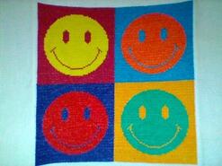 Cross stitch square for Blair J's quilt
