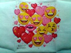 Cross stitch square for Blair J's quilt