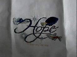 Cross stitch square for Logan C's quilt