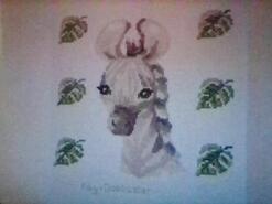 Cross stitch square for Faris H's quilt