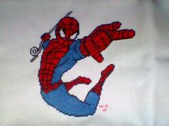 Cross stitch square for Jayden's quilt