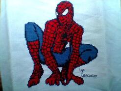 Cross stitch square for Jayden's quilt