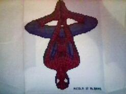Cross stitch square for Jayden's quilt