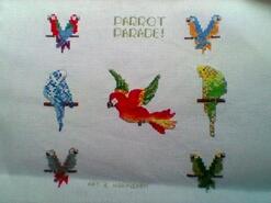 Cross stitch square for Jayden H's quilt
