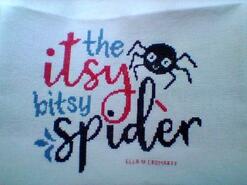 Cross stitch square for Taija's quilt