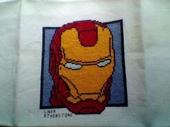 Cross stitch square for Joshua N's quilt