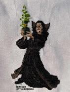 Cross stitch square for Harry S's quilt