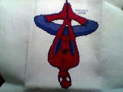 Cross stitch square for Donnie J's quilt