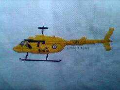Cross stitch square for Archer H's quilt