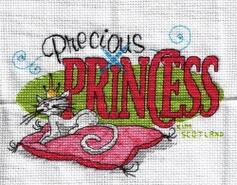 Cross stitch square for Georgia's quilt