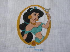 Cross stitch square for Georgia's quilt
