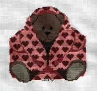 Cross stitch square for Georgia's quilt