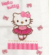 Cross stitch square for Hanna B's quilt